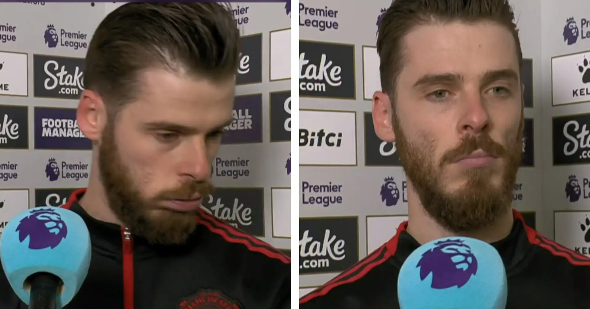 De Gea: 'We are paid to play for Man United and must do better than that'