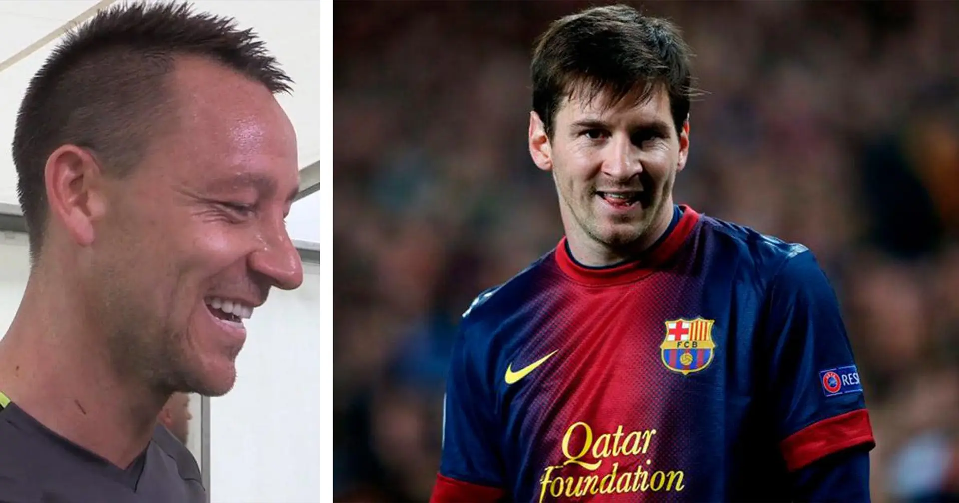 'A mis hijos les encanta': cómo John Terry se quedó sin apelativos para describir a Leo Messi como futbolista y persona
