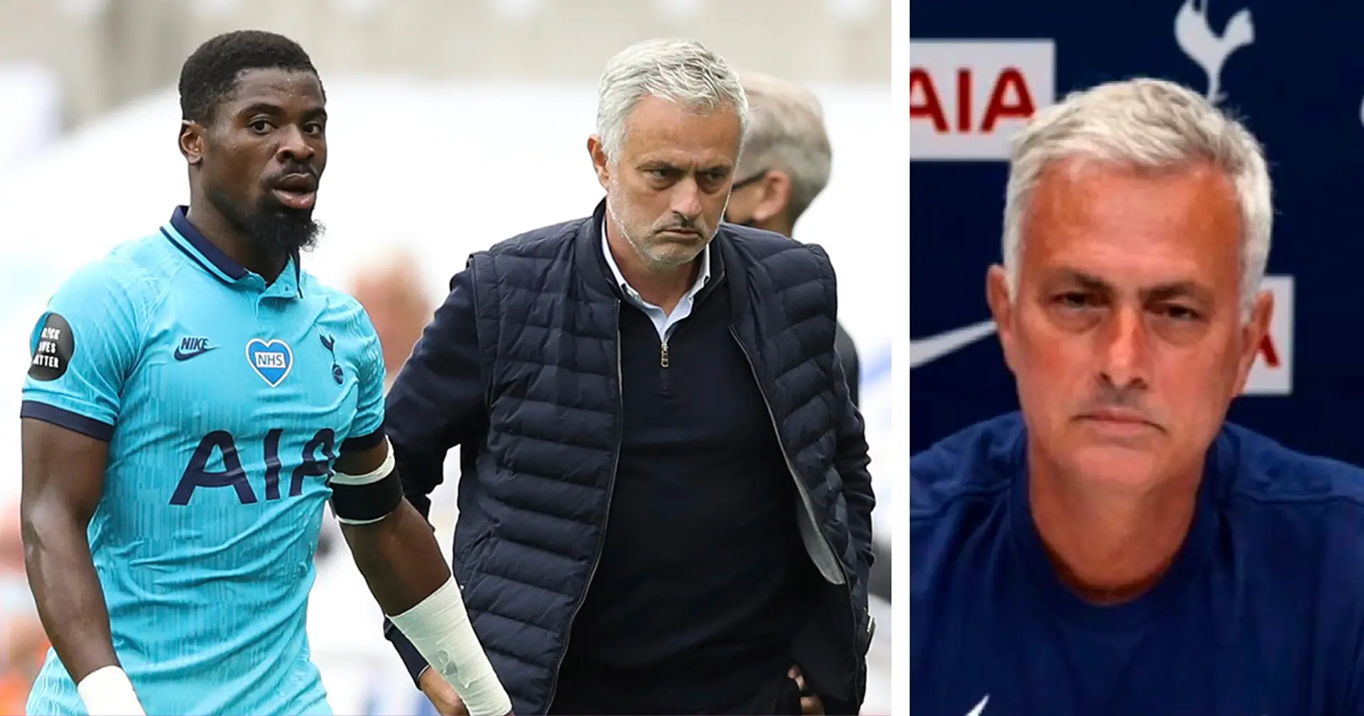 Jose Mourinho reveals Serge Aurier asked to play against Newcastle 2 days after his brother's death