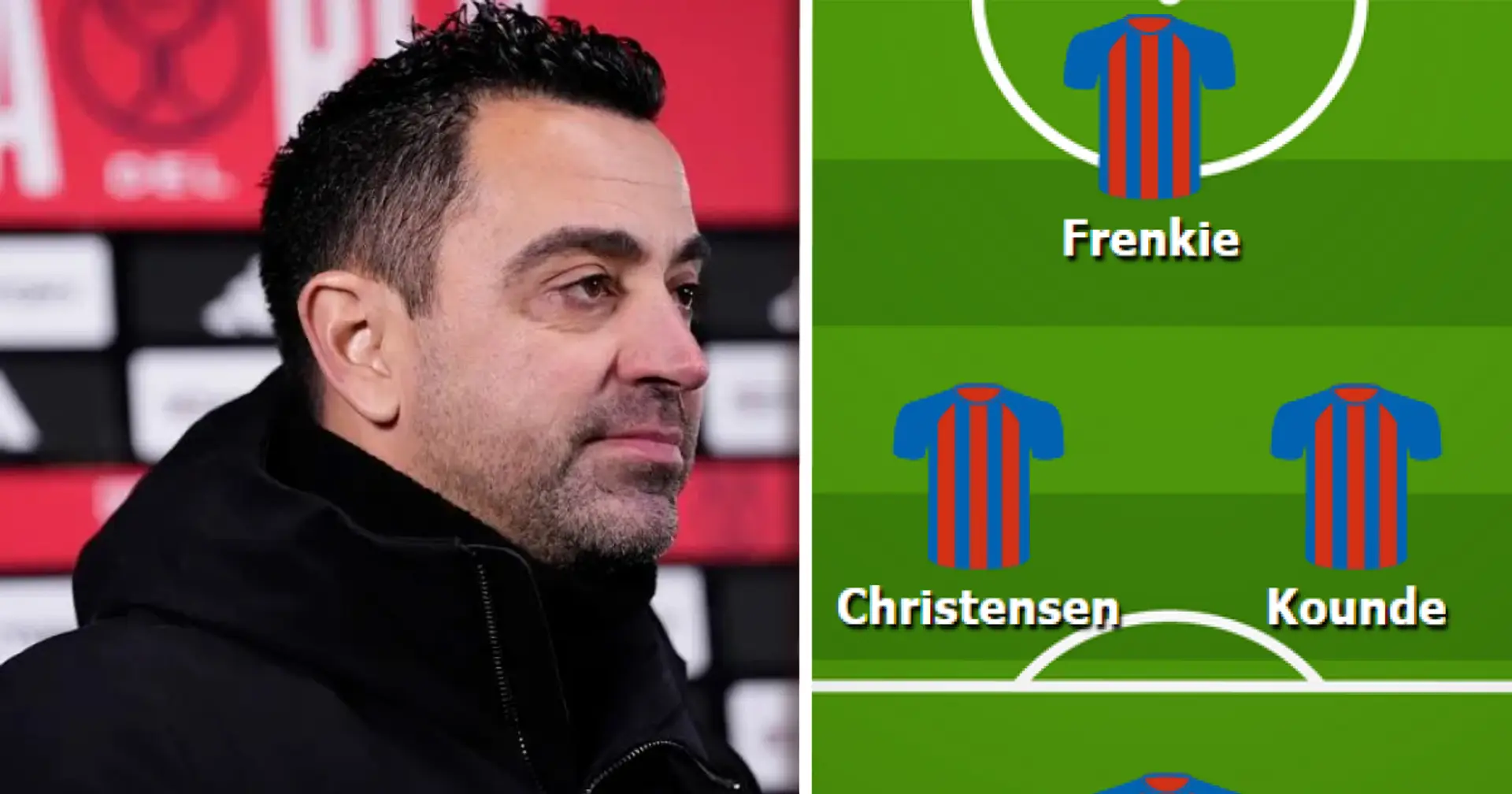 Xavi plans four midfielders formation against Real Madrid – we draw it