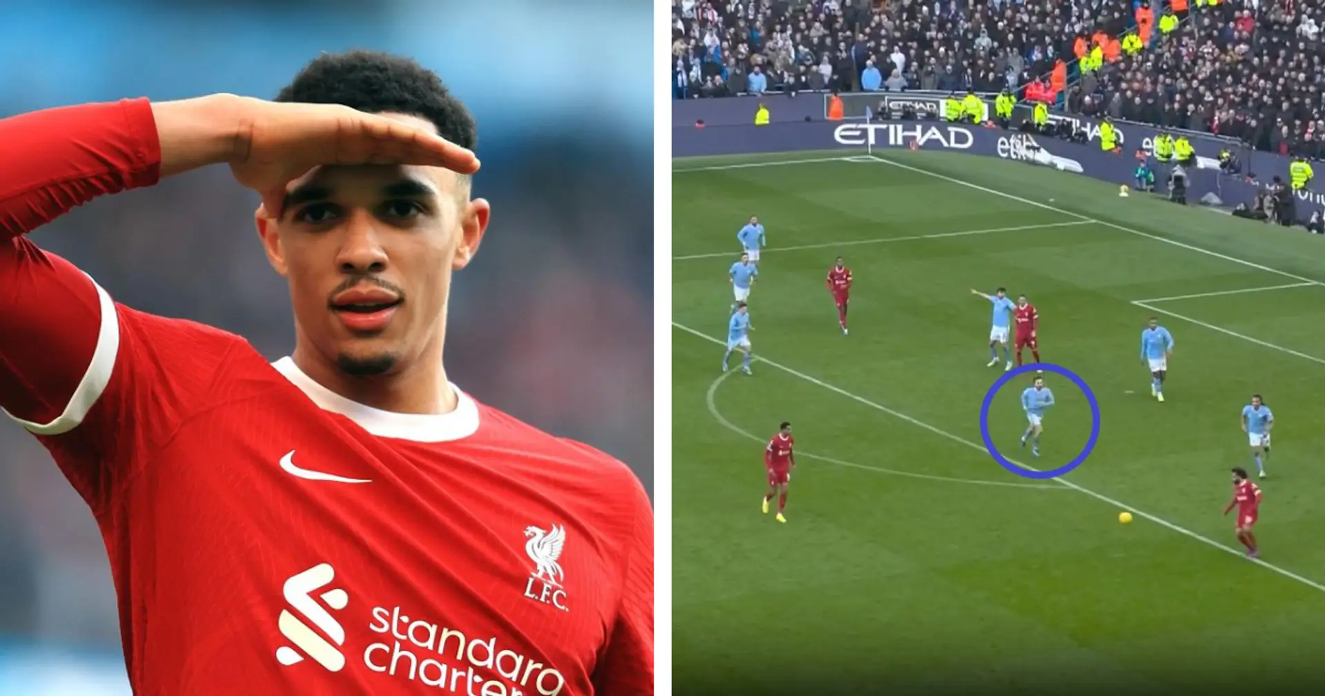 One player deserves 33% of credit for Trent's goal vs Man City — explained in pictures