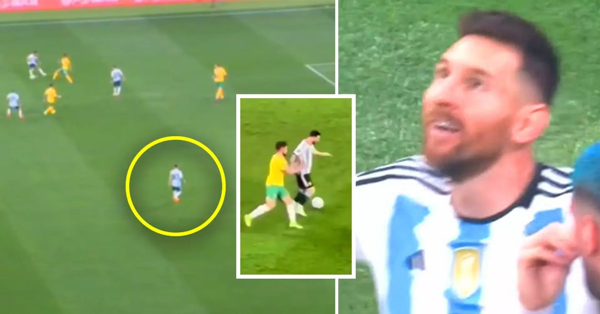 Watch: Leo Messi scores fastest goal of his career in Australia friendly -- it's a stunner