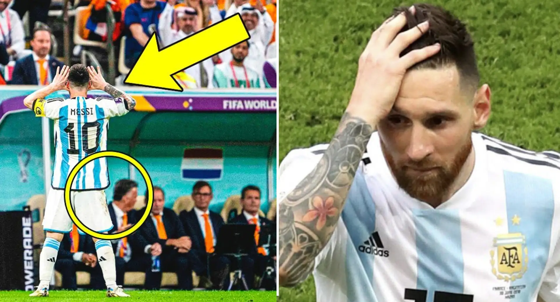 "Quel idiot", me suis-je dit ": Leo Messi ne nomme que la célébration du but qu'il regrette d'avoir fait