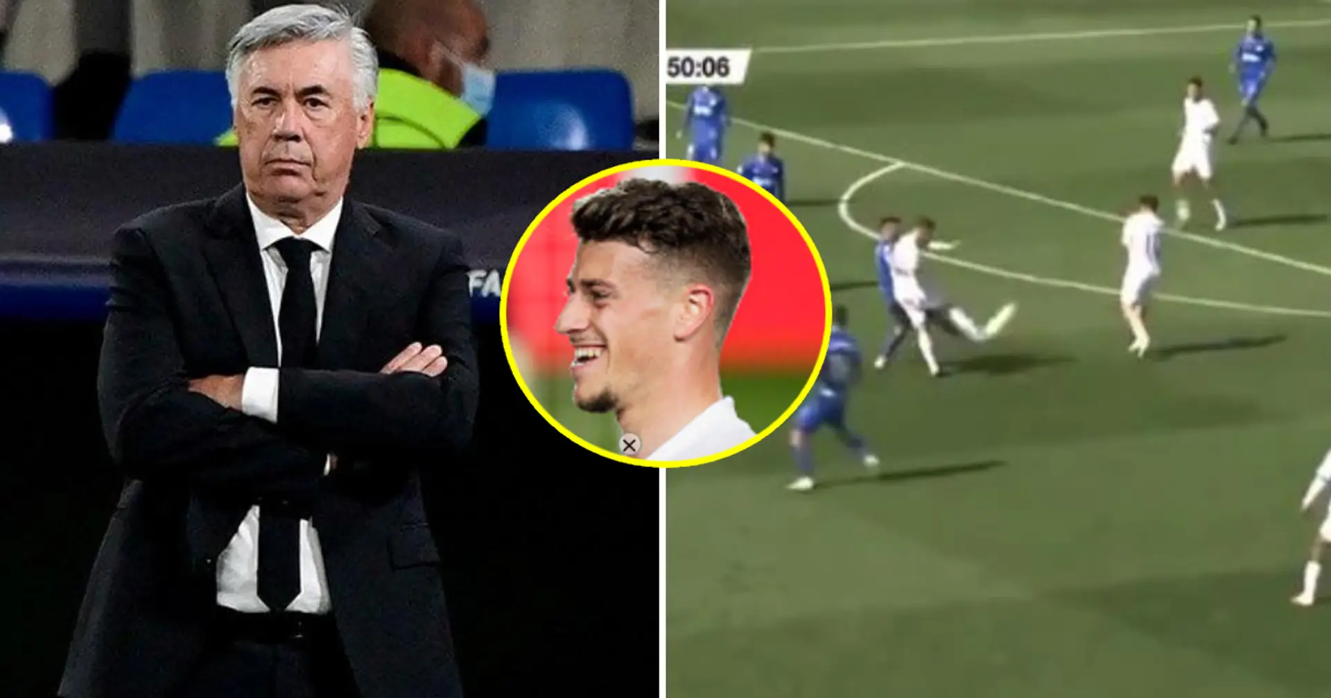 Visto: Antonio Blanco le demuestra a Ancelotti que lo tiene y marca un golazo para el Castilla