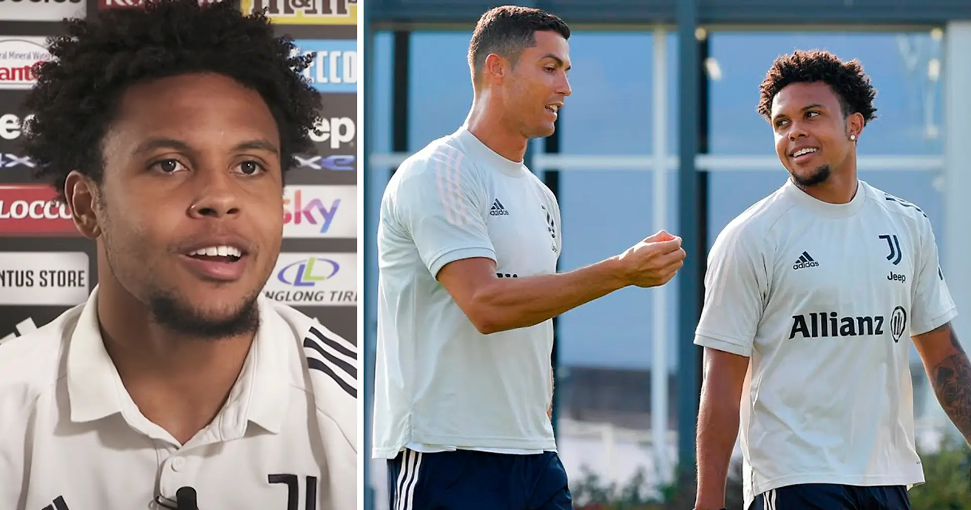 'Oh my gosh, your feet look terrible': McKennie reveals Cristiano Ronaldo's reaction when he criticized the Portuguese for his legs
