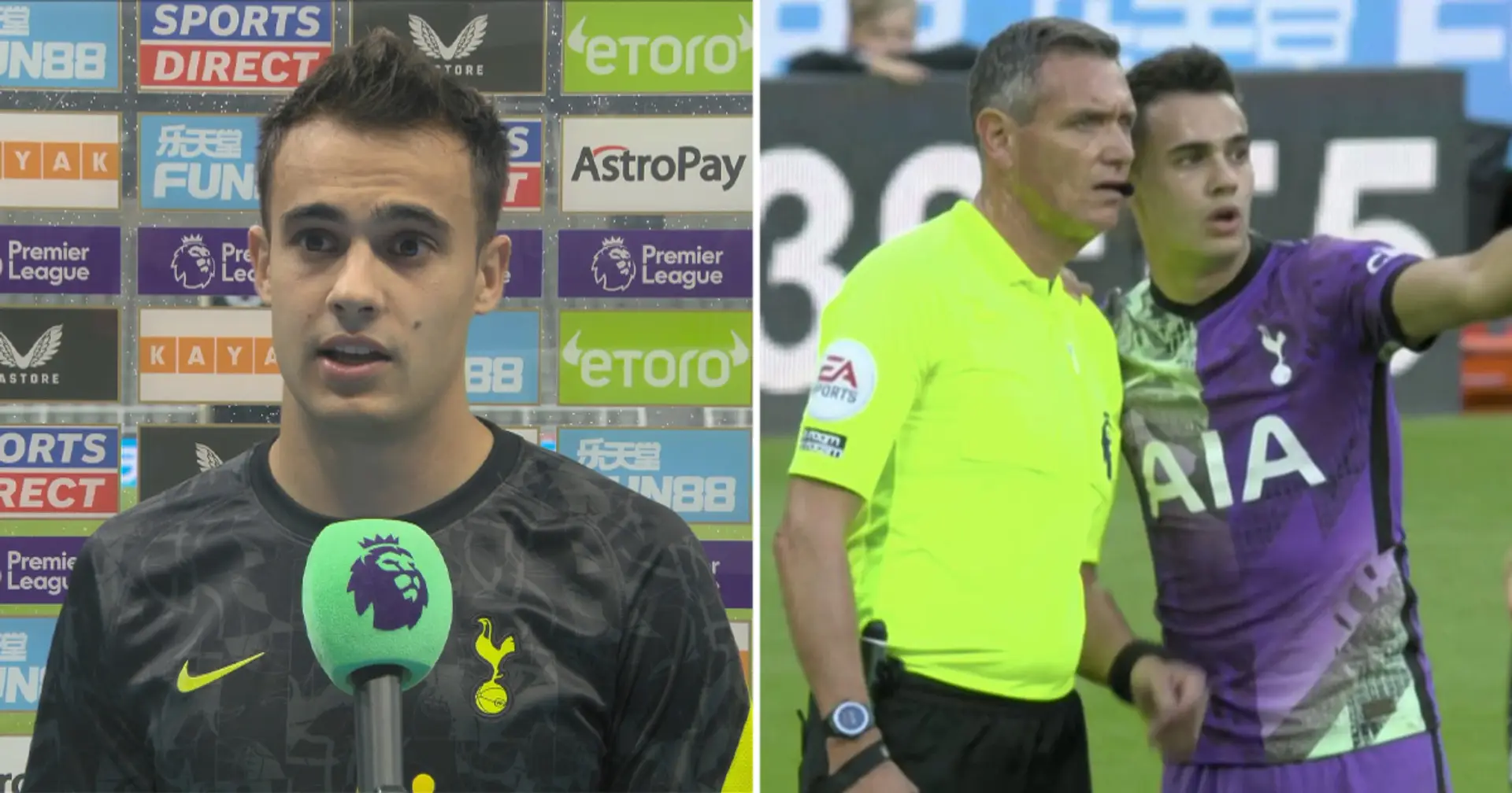 'I was very nervous': Reguilon reacts after possibly helping to save Newcastle fan