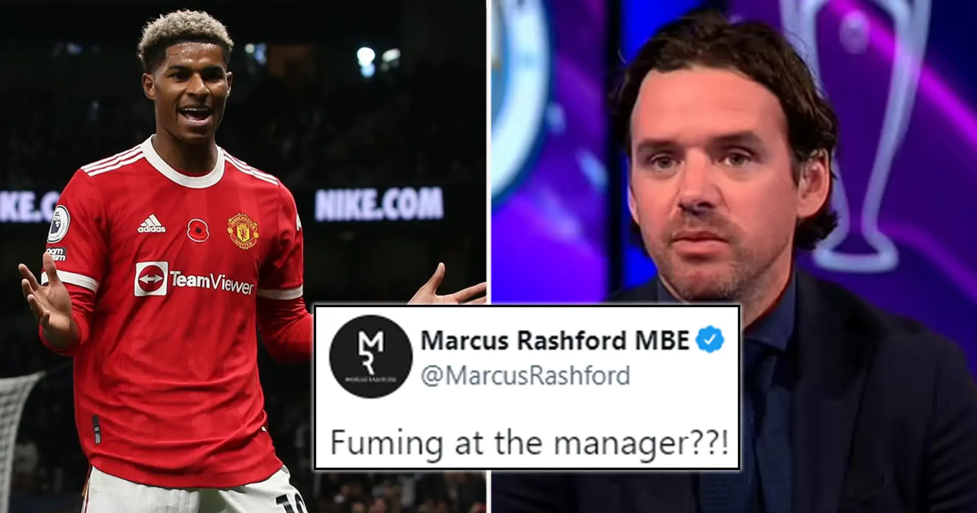 'That was pure relief': Rashford hits back at Hargreaves for claiming he was fuming at Ole for Spurs goal celebration