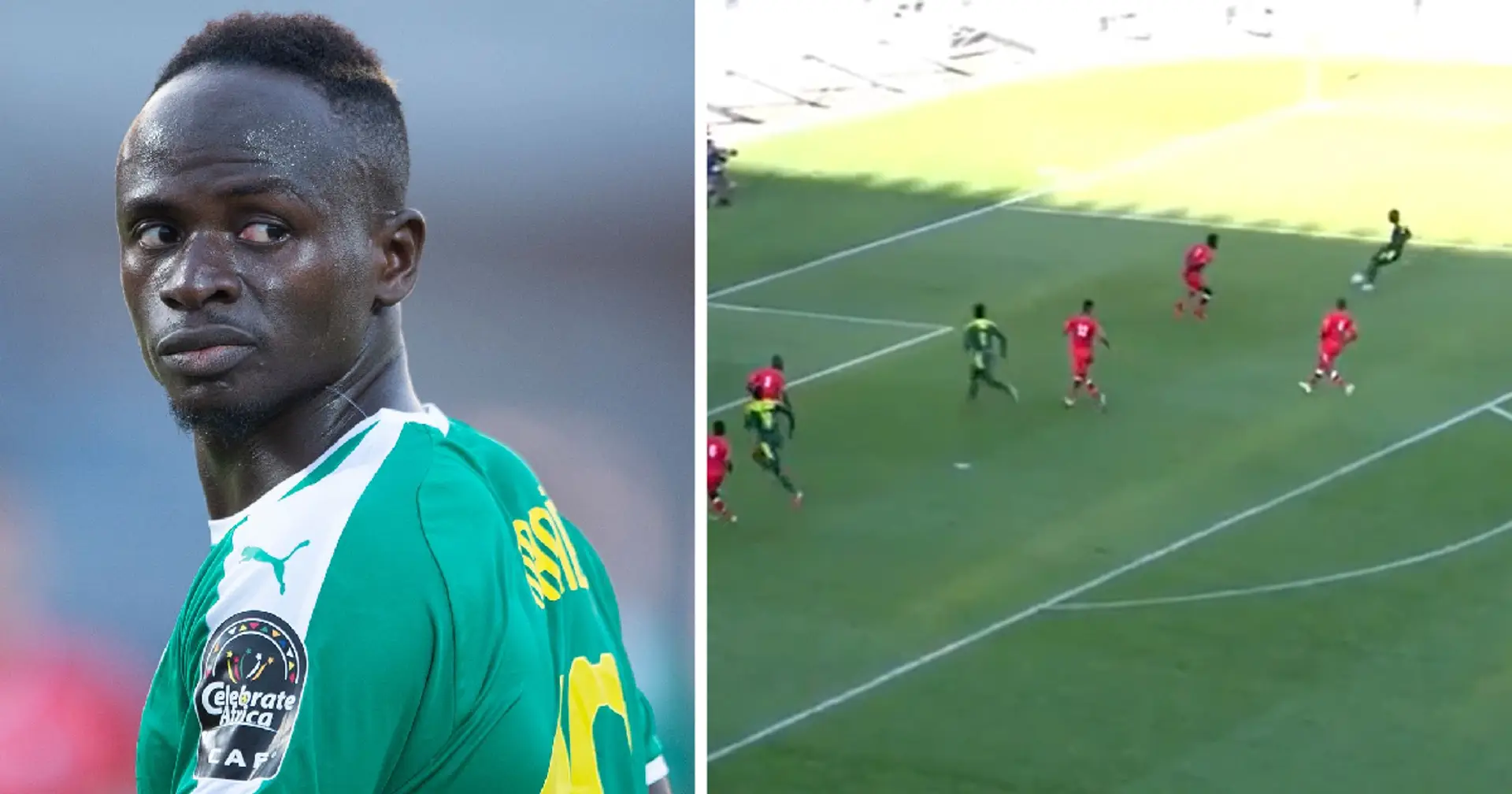 Mane's clinical cross and assist against Namibia - spotted