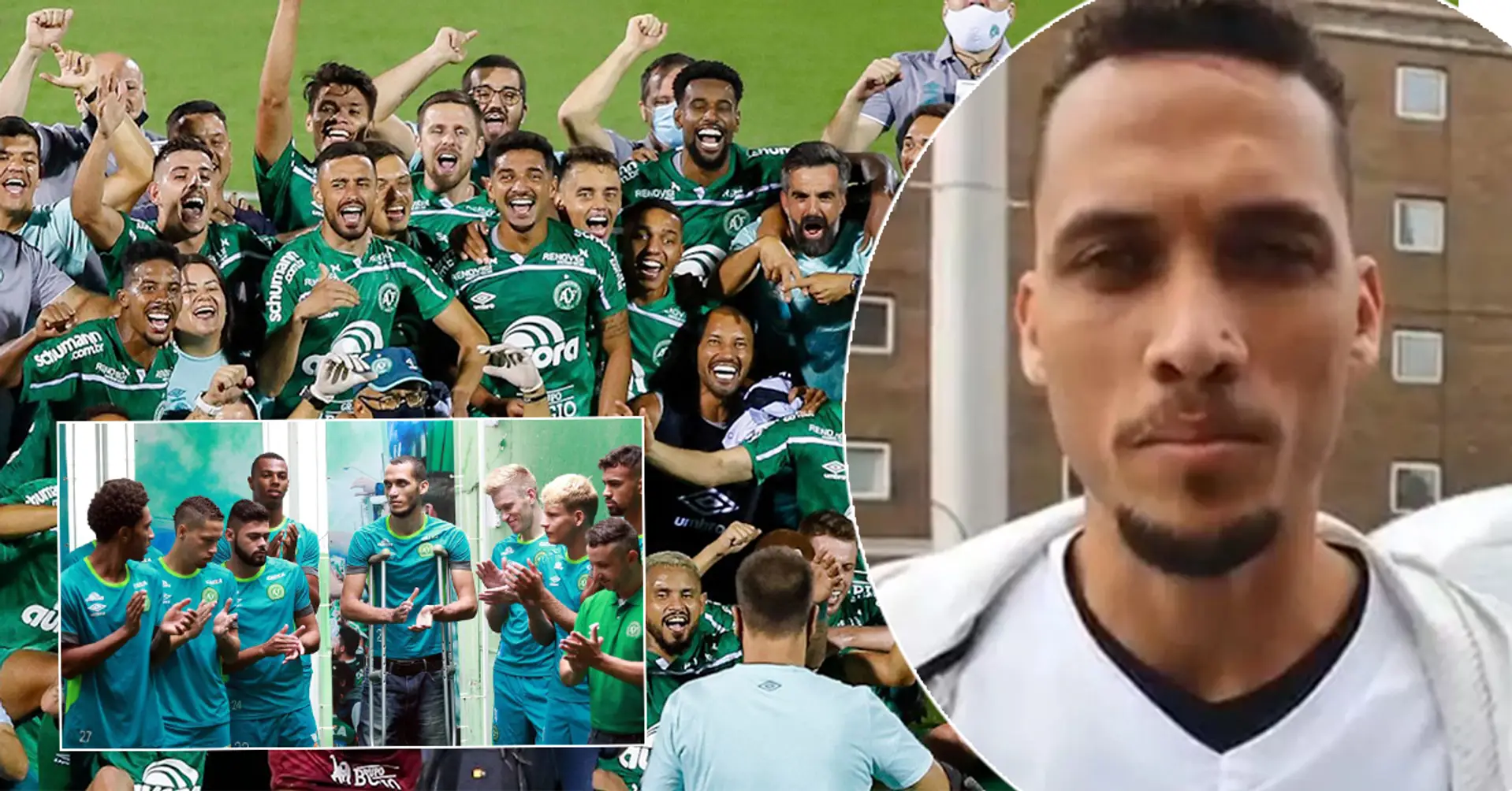 Chapecoense promoted to Brazilian top tier 5 years after aircrash, their sporting director survived it