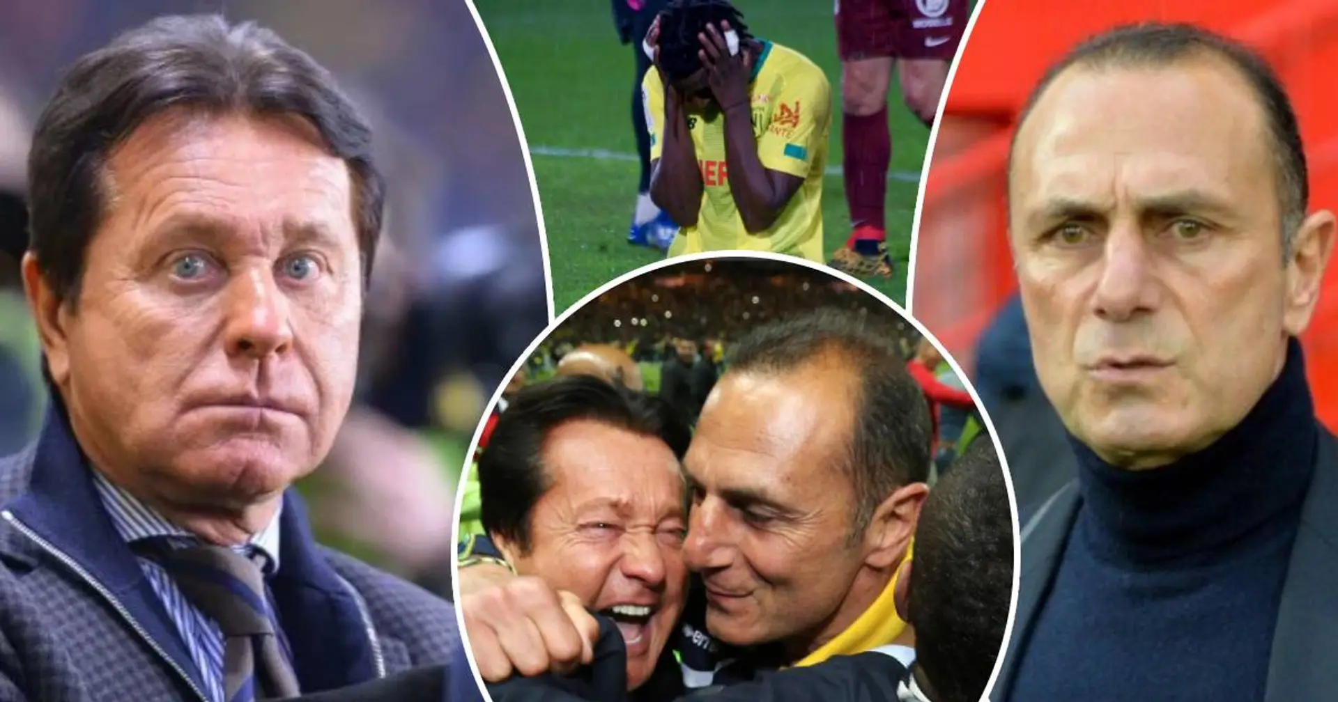 "T’es content Michel, hein !", l'échange absolument incroyable entre le Président Kita et Der Zakarian, le bourreau du FC Nantes