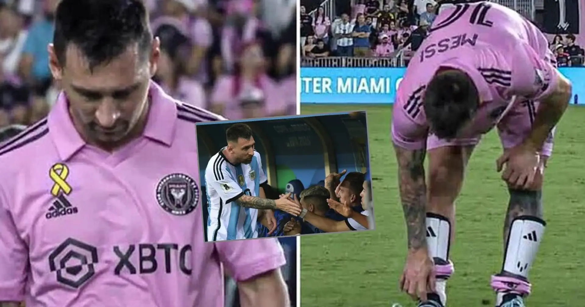 Lionel Messi confirme une nouvelle blessure – il a eu ce problème trois fois en 3 mois