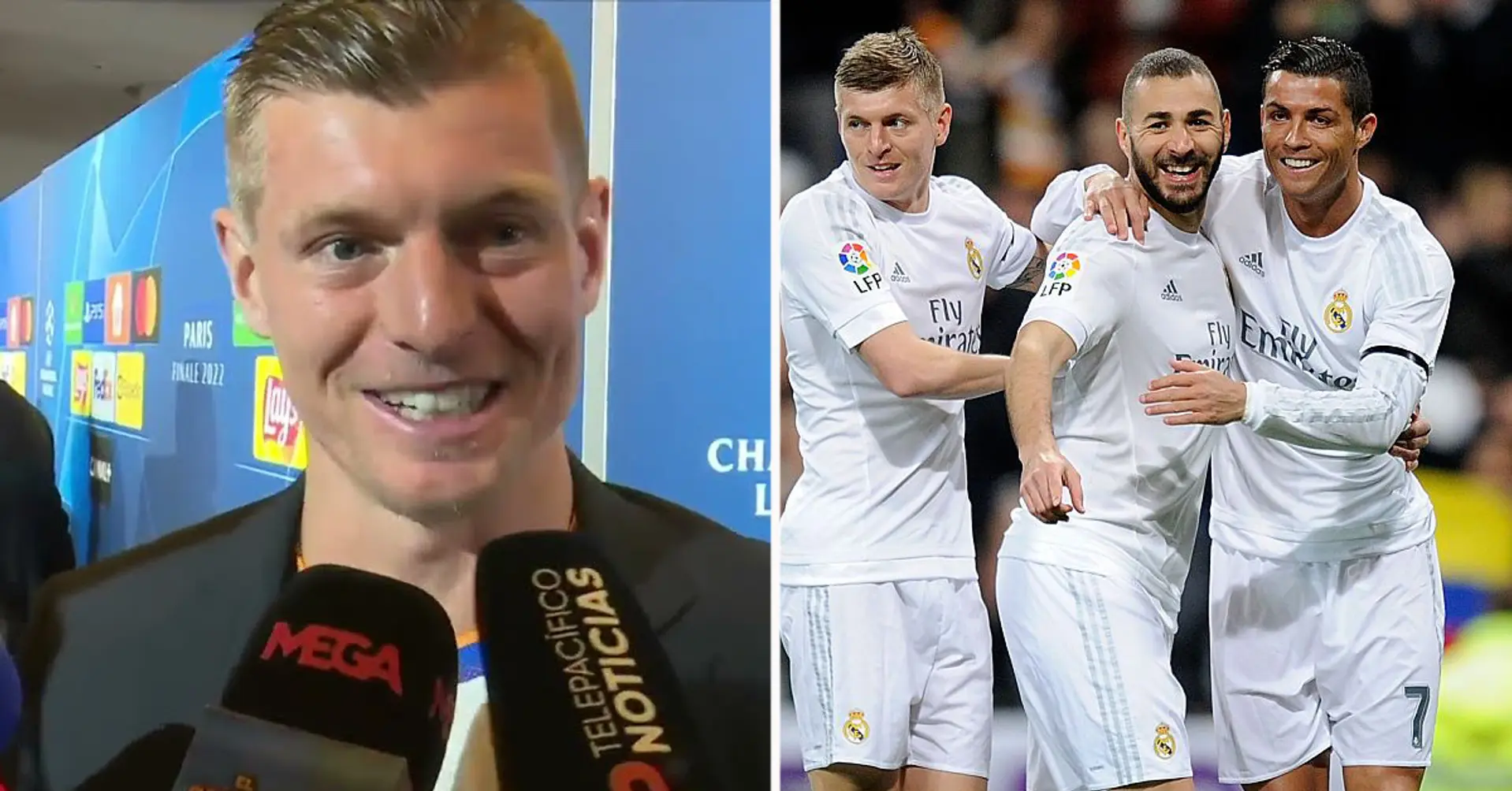 "Kroos, Benzema, Ronaldo, Modric und Ramos feiern eine Party. Wer bezahlt alles?" Toni Kroos' originelle Antwort