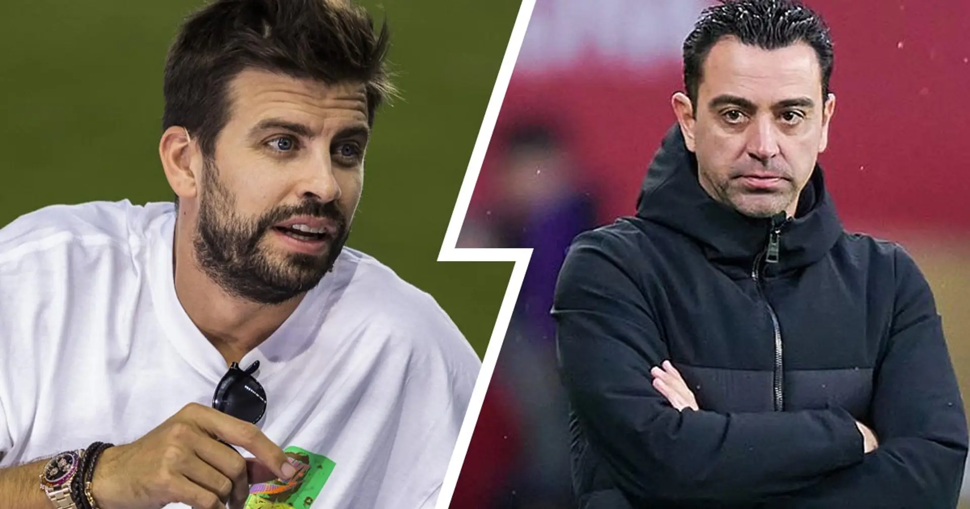 Gerard Pique doesn't see Xavi leaving Barca, names two ideal replacements anyways