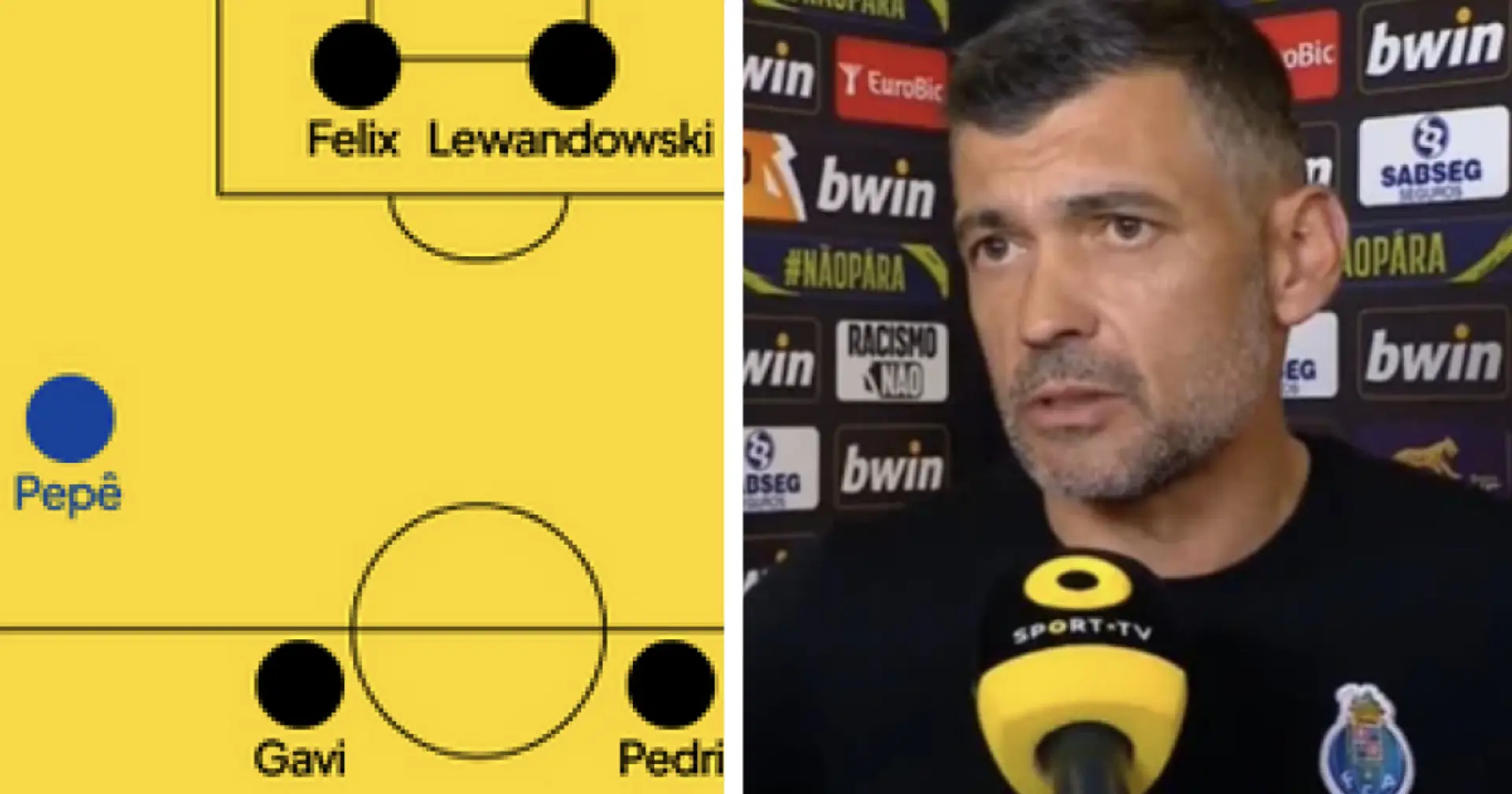 Sergio Conceicao at Barcelona: tactical profile, biggest strength & potential XIs
