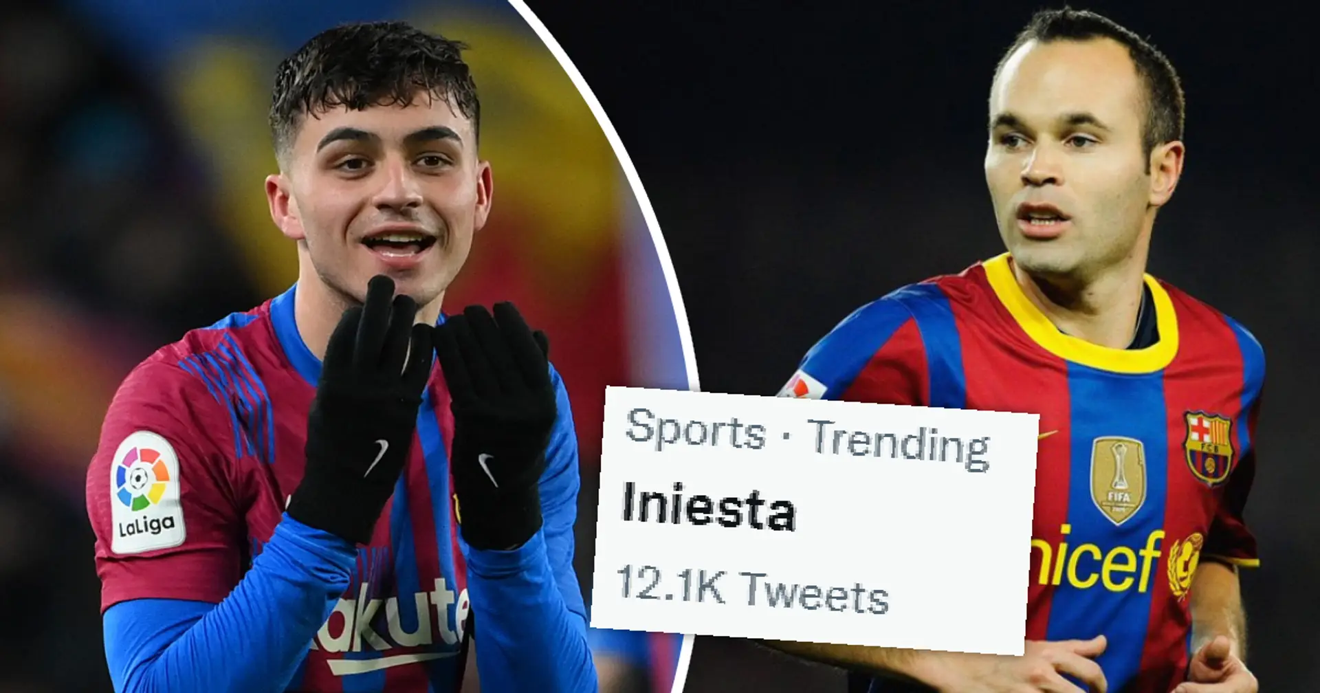 Iniesta trending on Twitter: here is why and what Pedri has to do with it