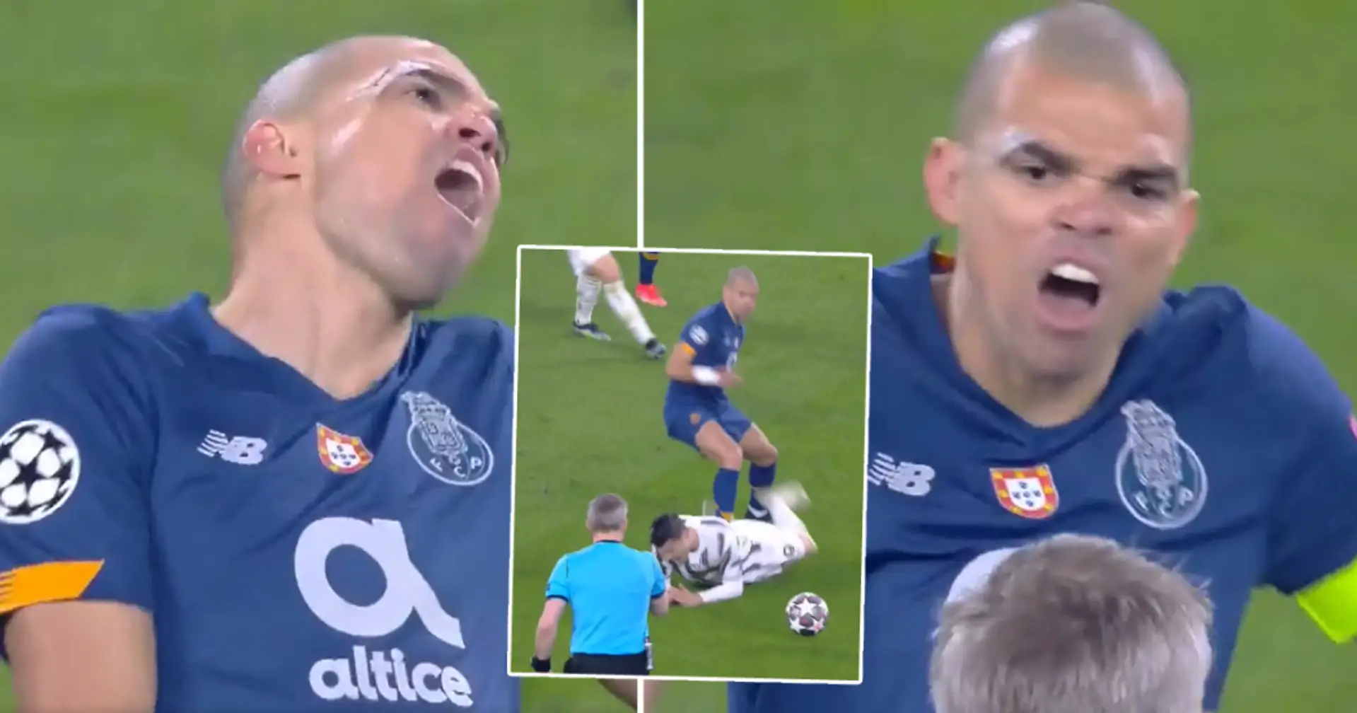 Pepe hat genug von Moratas Schauspielerei, verspottet Alvaro nach einem Foulspiel brutal