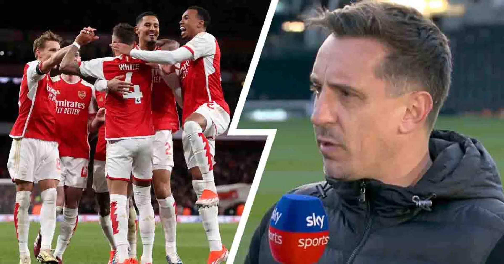Gary Neville warns Arsenal about four dangerous elements to look out for against Tottenham