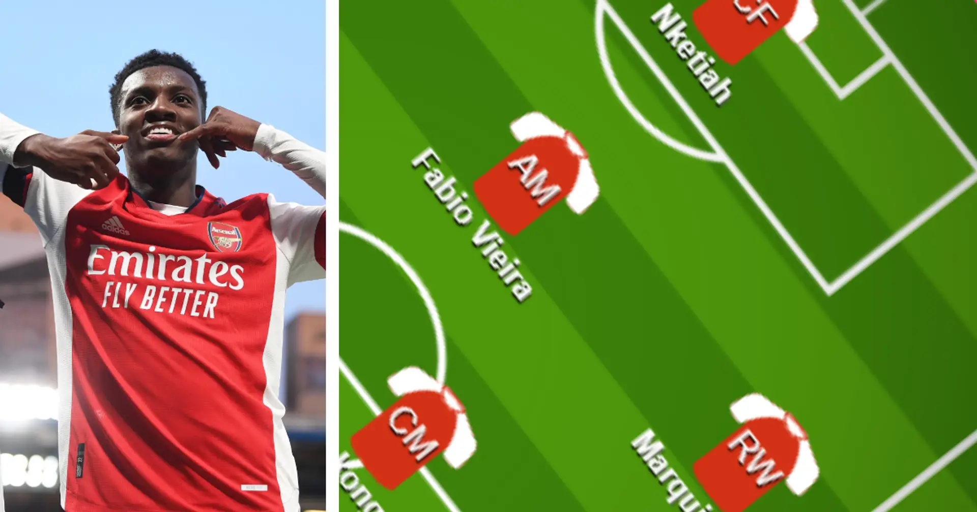 'Start Fabio Vieira and Nketia': Arsenal fans select ultimate XI for Zurich clash
