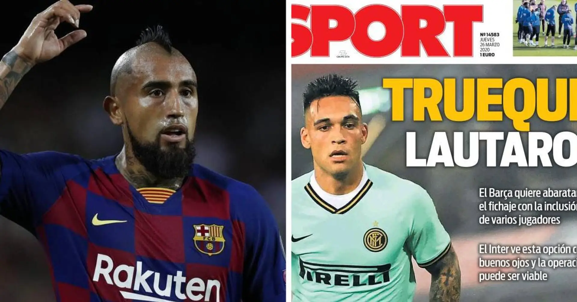 Barcelona könnte Spieler in den Lautaro-Deal einbeziehen: Vidal gilt als Hauptkandidat