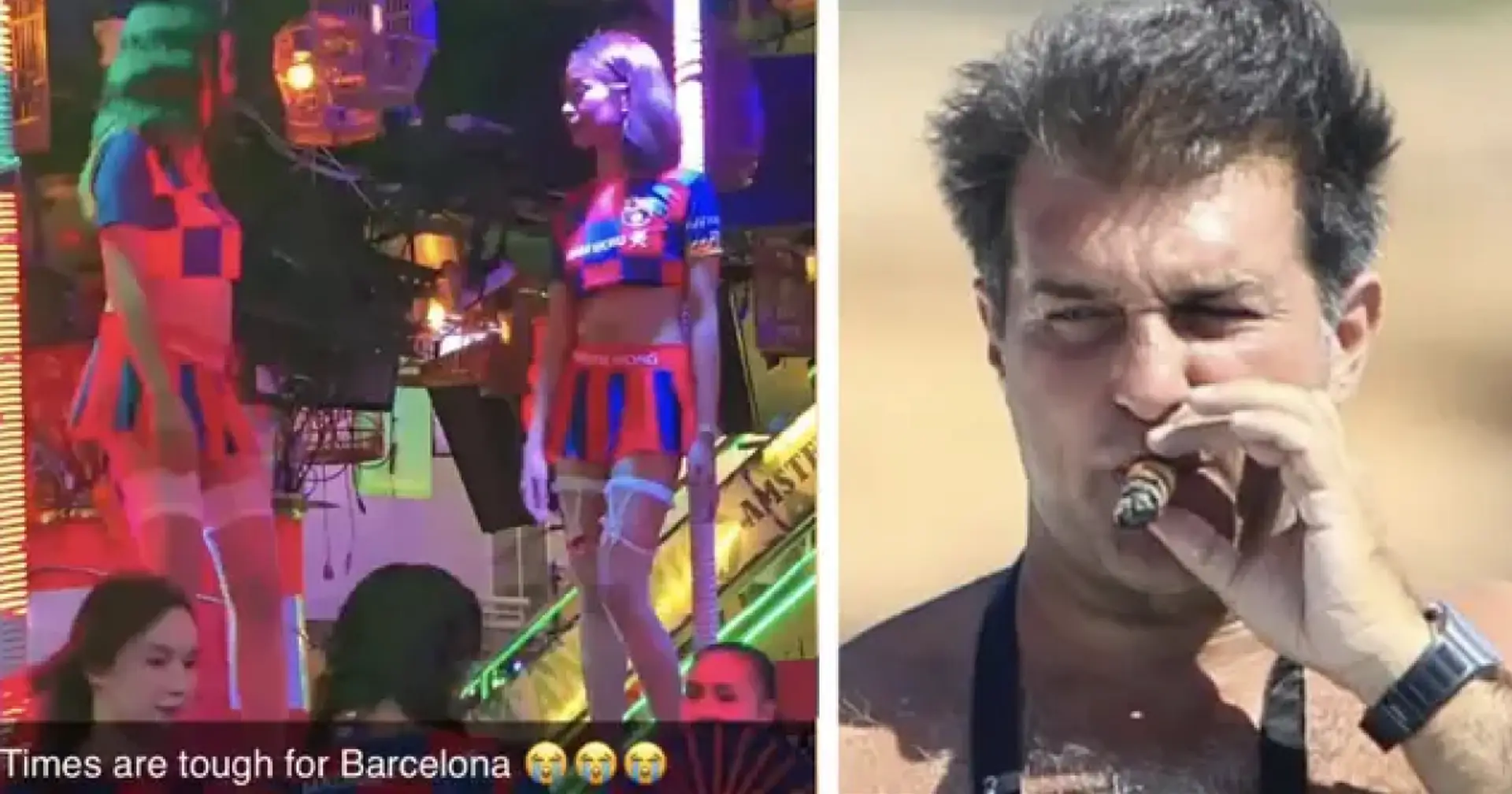 Ein weiterer Laporta-Hebel: Video mit thailändischen Stripperinnen in gefälschten Barça-Outfits geht viral