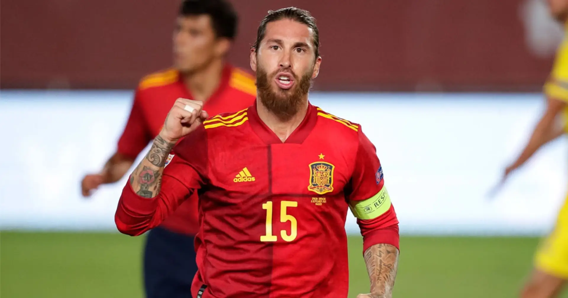 Ramos becomes highest-scoring defender in International football history after brace for Spain