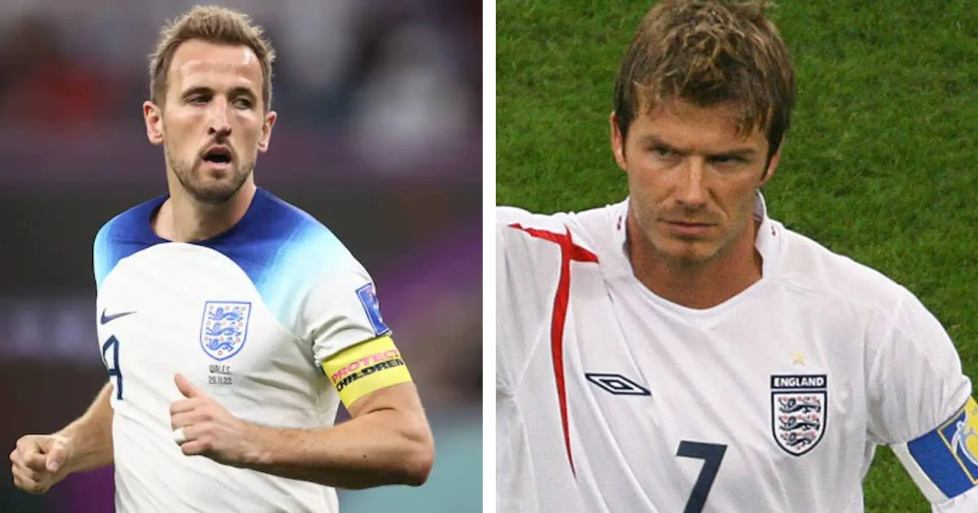 "Ich wollte sein wie er": Kane outet sich als großer Fan des England-Stars Beckham