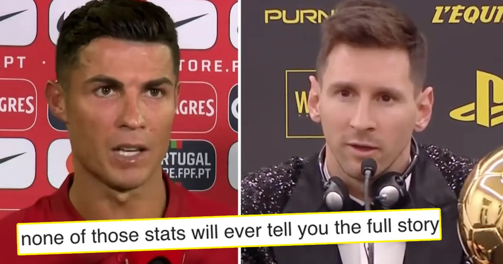 'That's the difference': One big reason why players like CR7 and Lewandowski still too far from Messi's levels