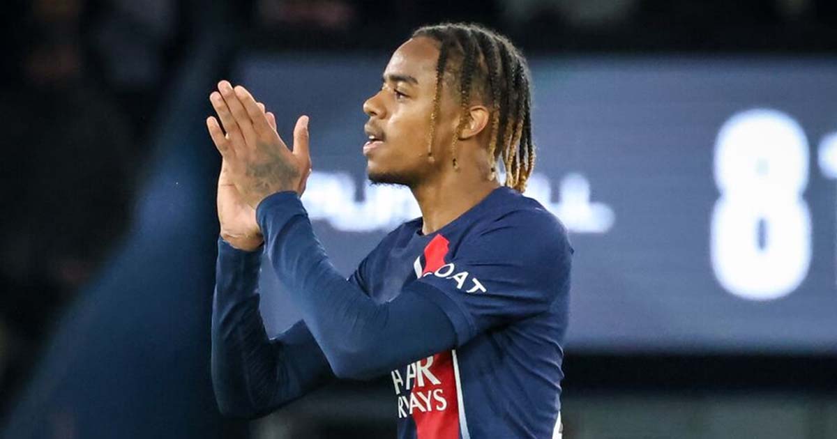 Flocage PSG Officiel 2023/2024 - Third Barcola - Monblason - Neuf