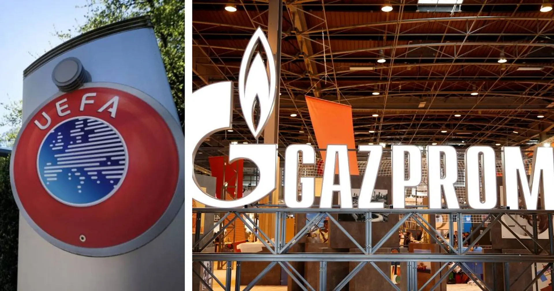OFFIZIELL: UEFA löst den Vertrag mit dem russischen Sponsor Gazprom auf