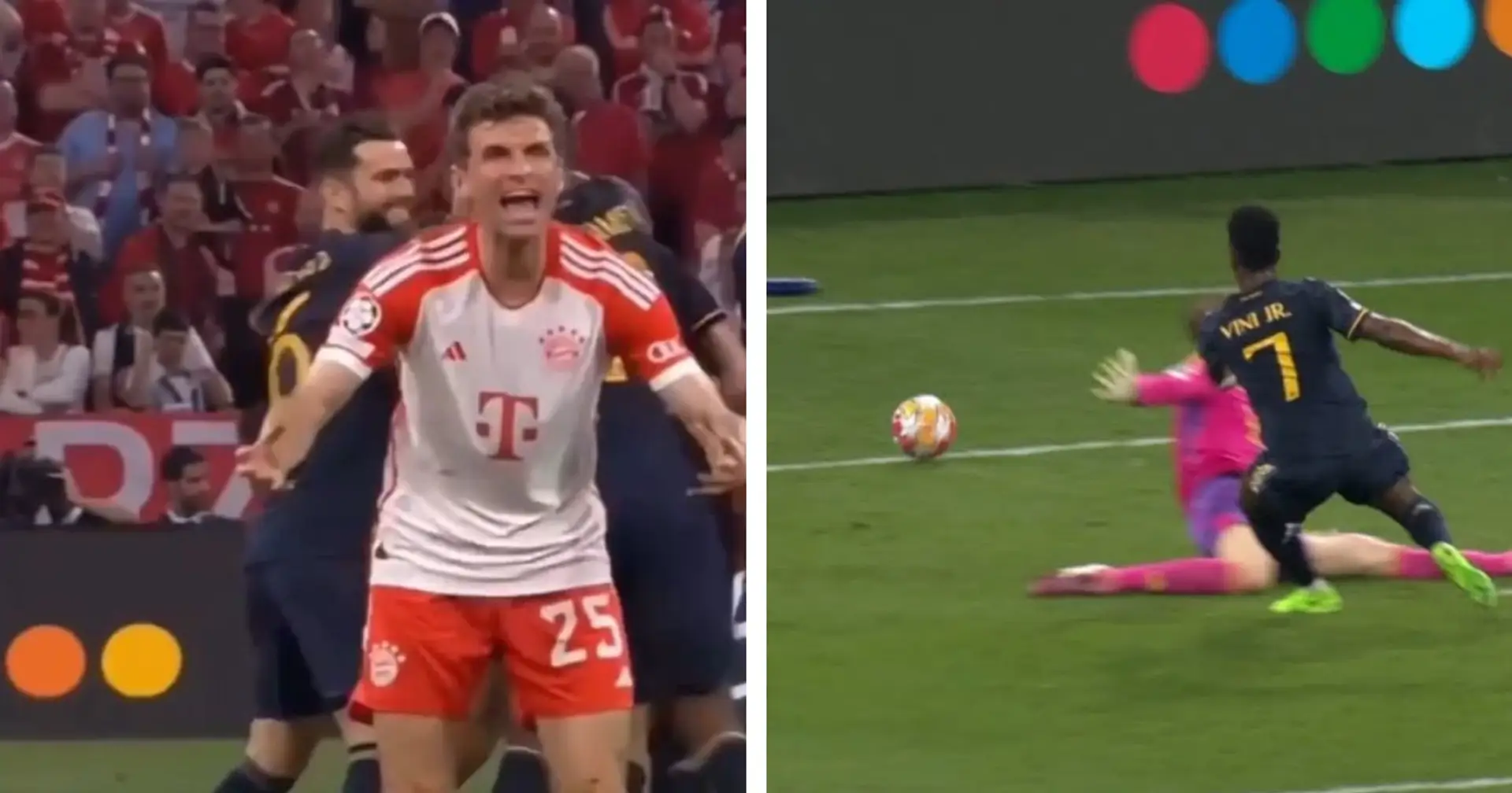 'What the f**k': Muller's hilarious reaction to Vinicius goal - spotted 