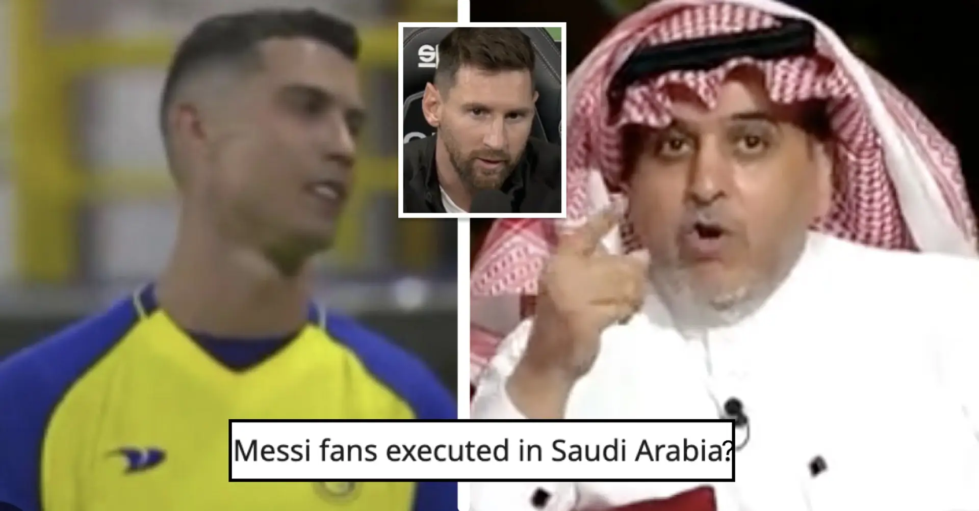 El jefe de marketing de la liga saudita sugiere medidas disciplinarias para los aficionados que abucheen a Cristiano y griten '¡Messi!'
