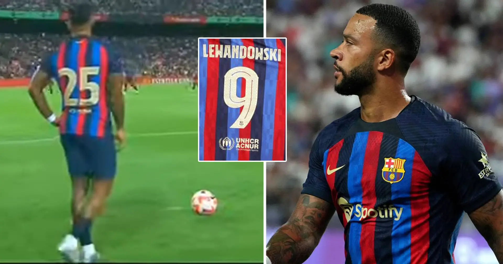 'That 25 doesn’t suit him': Barca fan suggest shirt number Memphis should take if he stays – culers agree