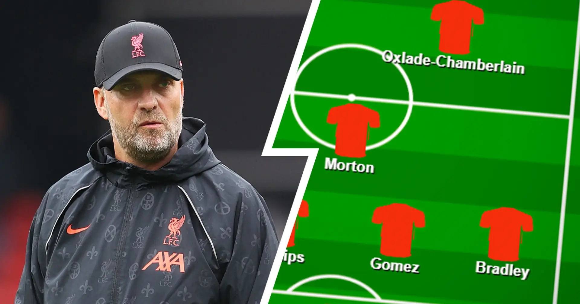 Going with the kids? Select your preferred Liverpool XI vs Preston from 2 options