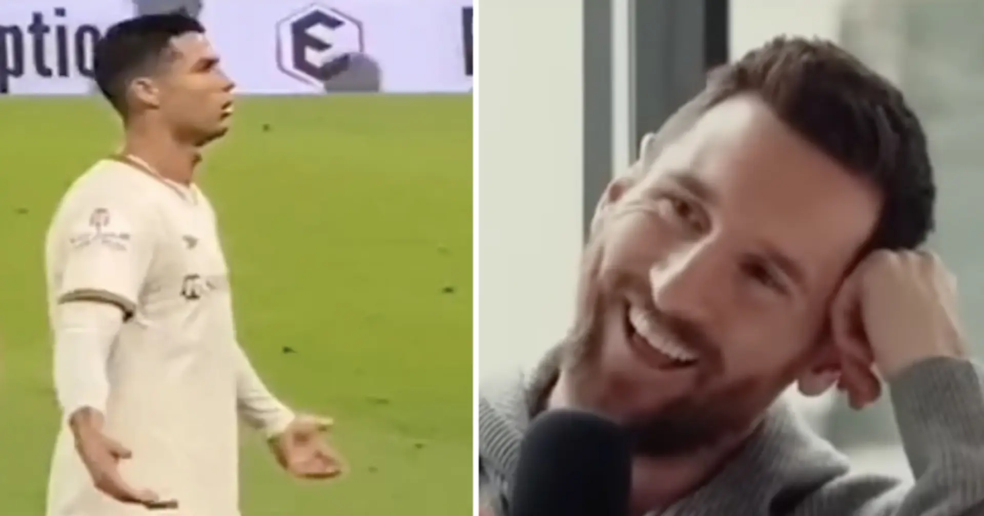 Rival fans chant Messi's name during Al Nassr game, Ronaldo's reaction spotted