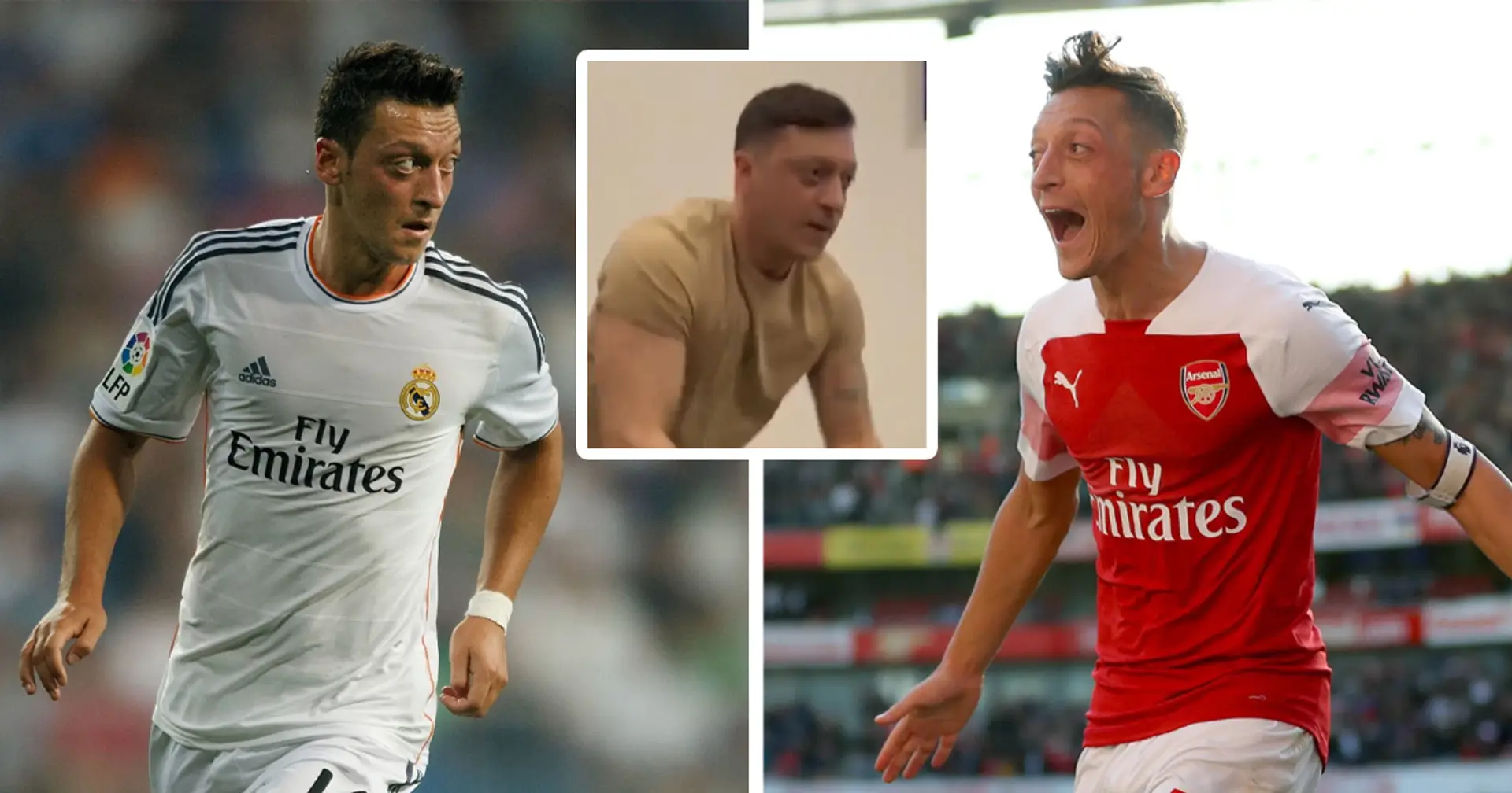 Mesut Özil shows off insane body transformation - he looks unrecognisable