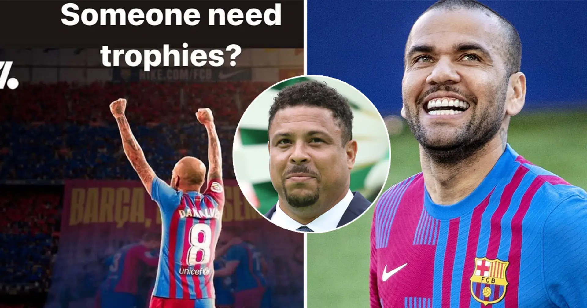 'Someone need trophies?': Dani Alves advertises himself to potential suitors with Instagram post