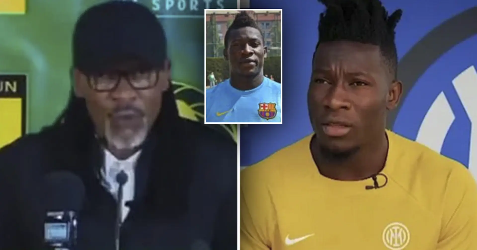 L'ancien talent du Barca Andre Onana quitte l'équipe camerounaise pour des raisons disciplinaires: ce qui s'est passé