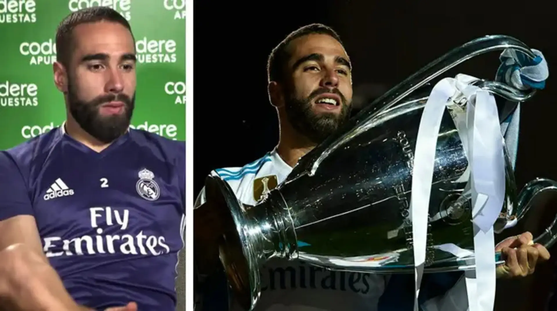 Carvajal revela su recuerdo favorito en el Real Madrid