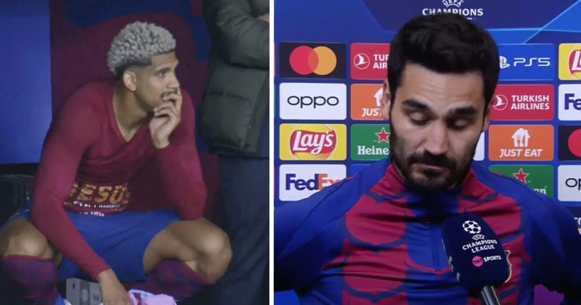 'This is Champions League': Gundogan all but blames Araujo for Barca defeat to PSG