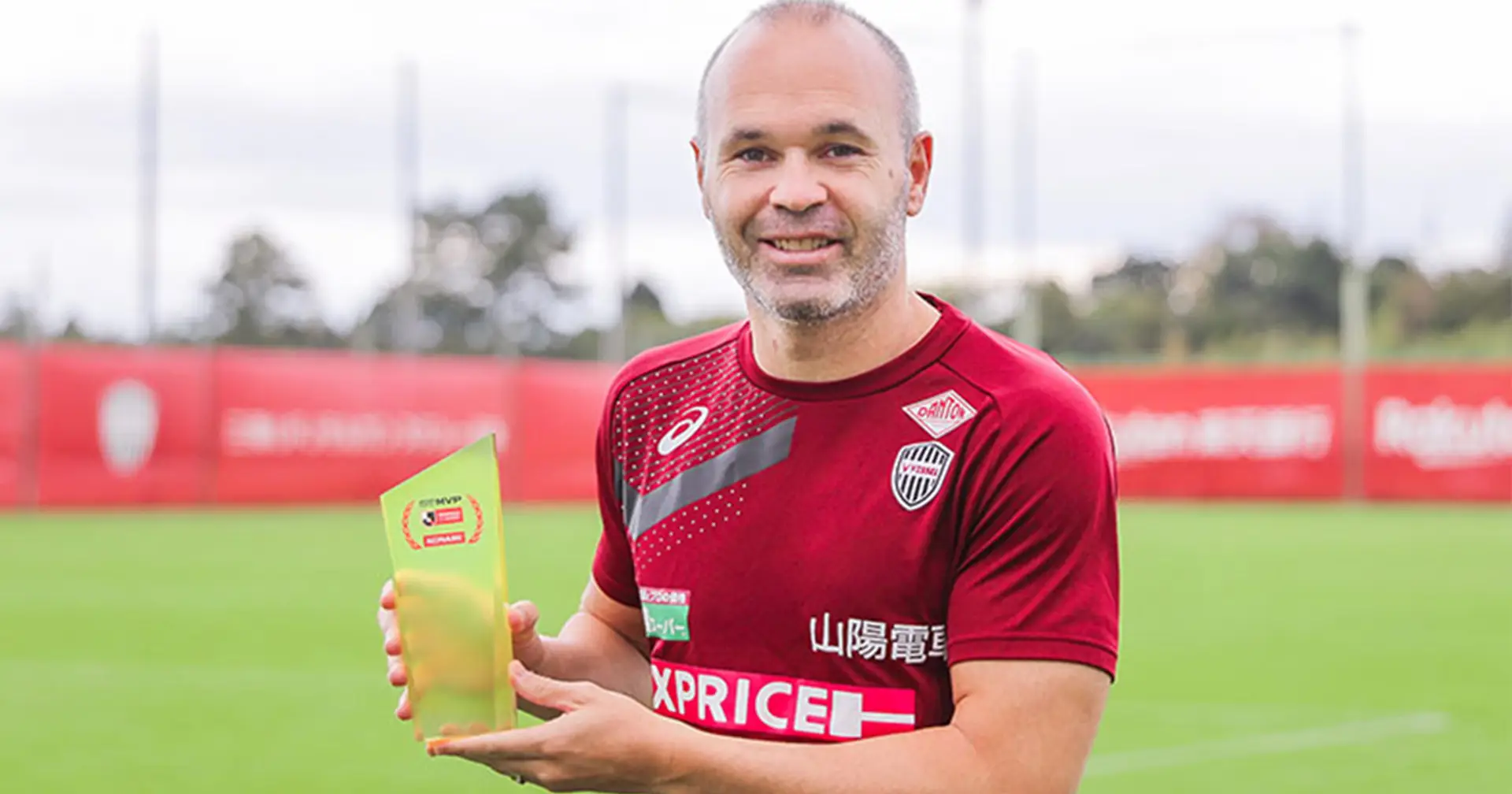 Ages like fine wine: Iniesta wins Player of the Month award in Japan