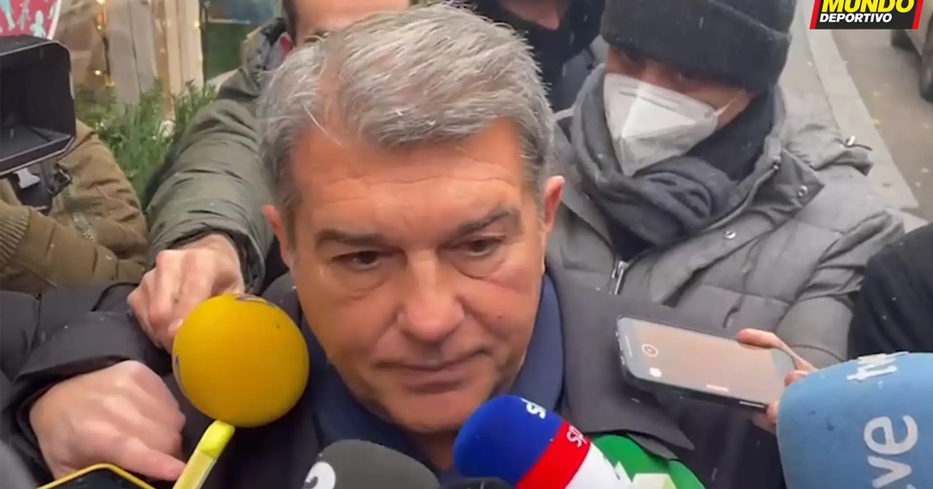 Laporta: 'I think Barca will advance to the knockout stage'