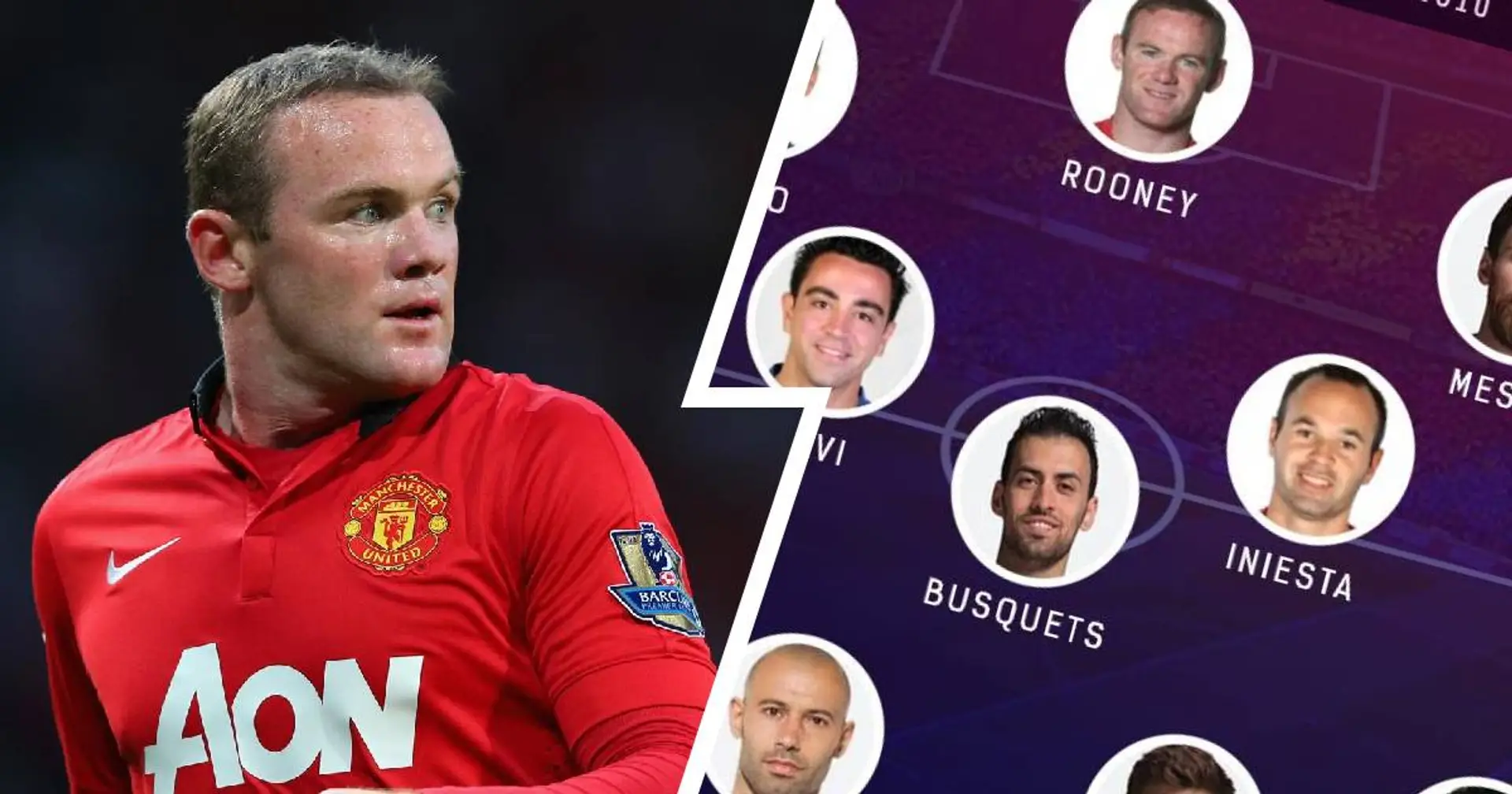 Mouth-watering PRM front three: how Barca would have lined up with Wayne Rooney