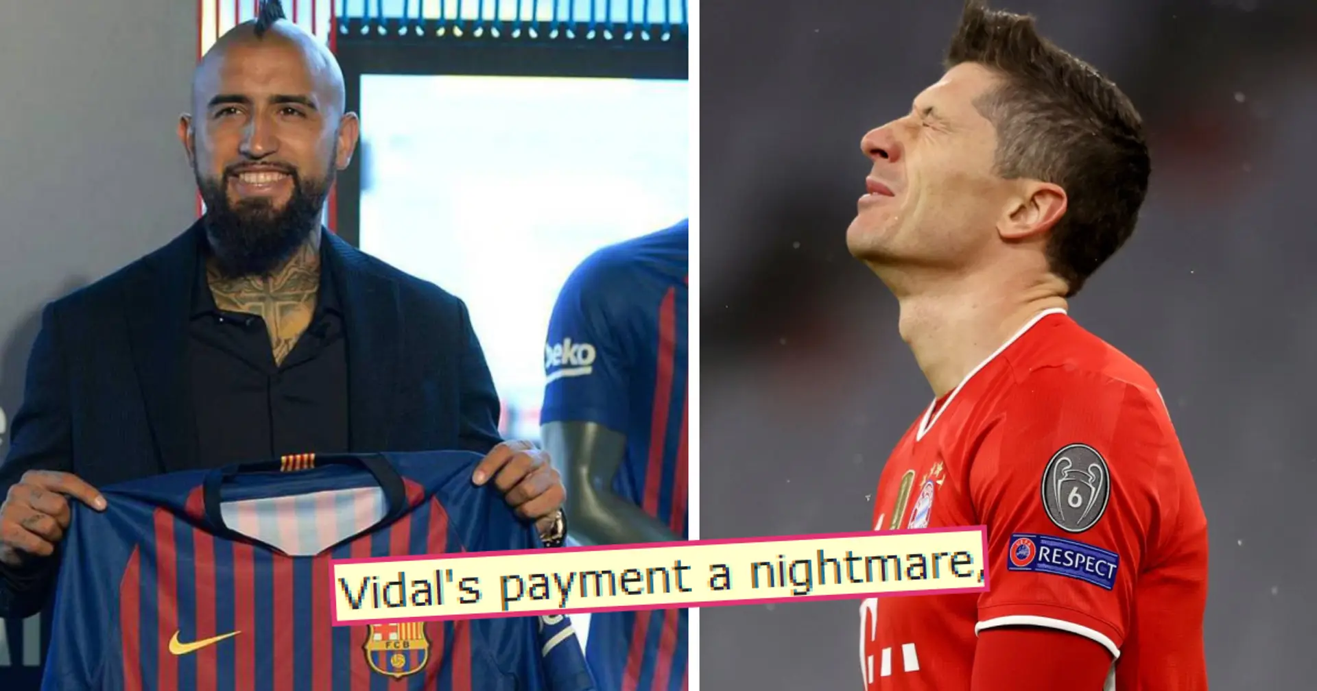 'Club relationship is important': Fan uses Vidal example to explain why Barca can't get Lewandowski