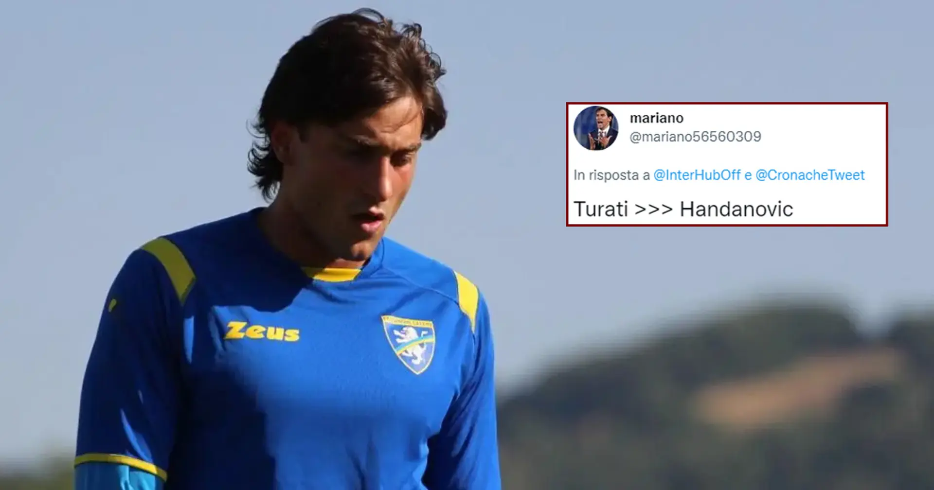 "Sogno di essere Capitano dell'Inter!": la rivelazione di Turati, portiere del Frosinone, fa impazzire i tifosi