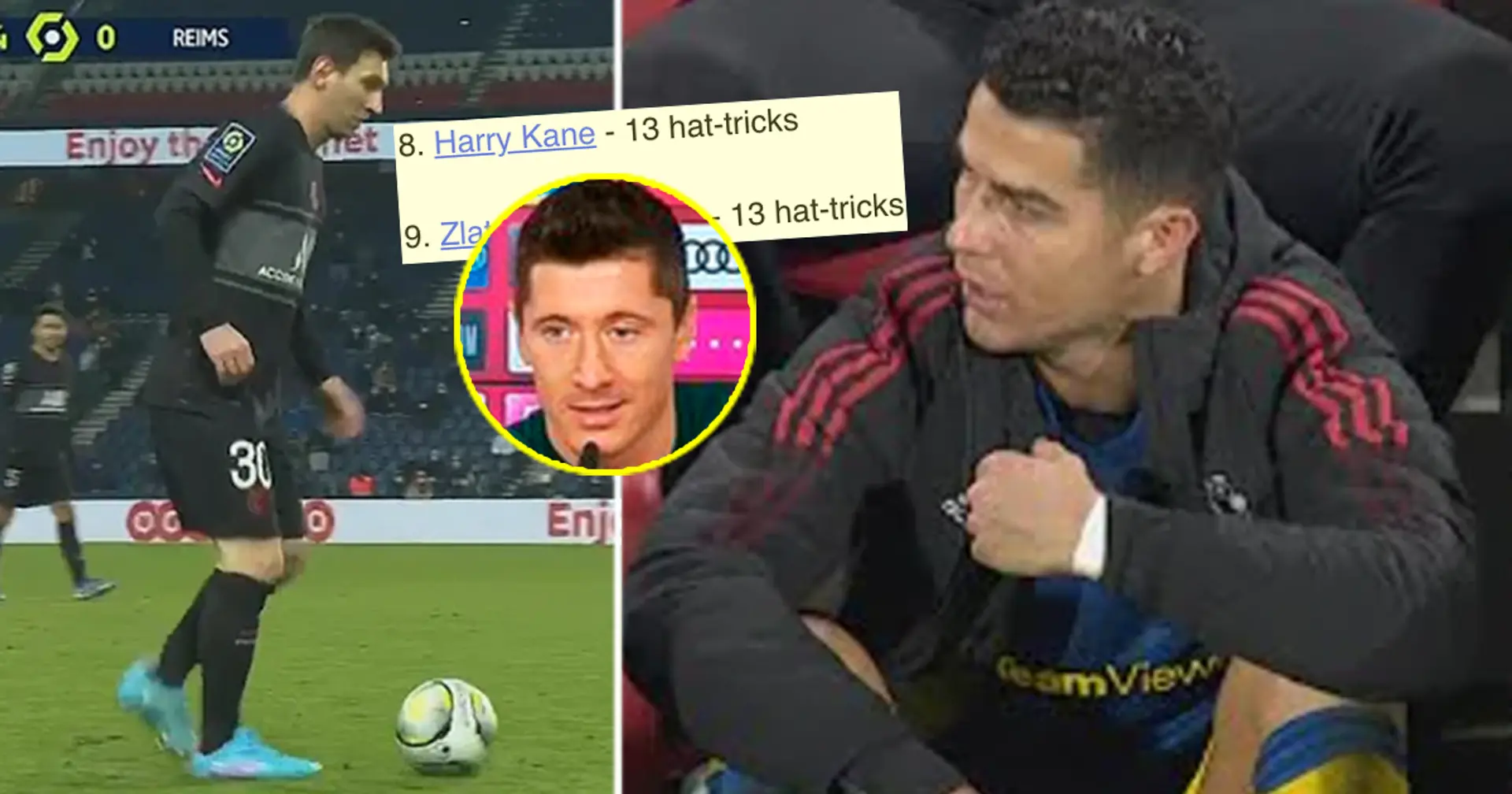 Les joueurs avec le plus de triplés depuis 2000 : la bataille Ronaldo-Messi bat son plein