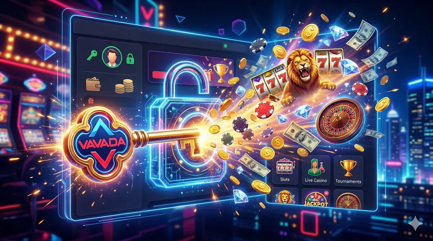 Interfejs logowania Vavada Casino