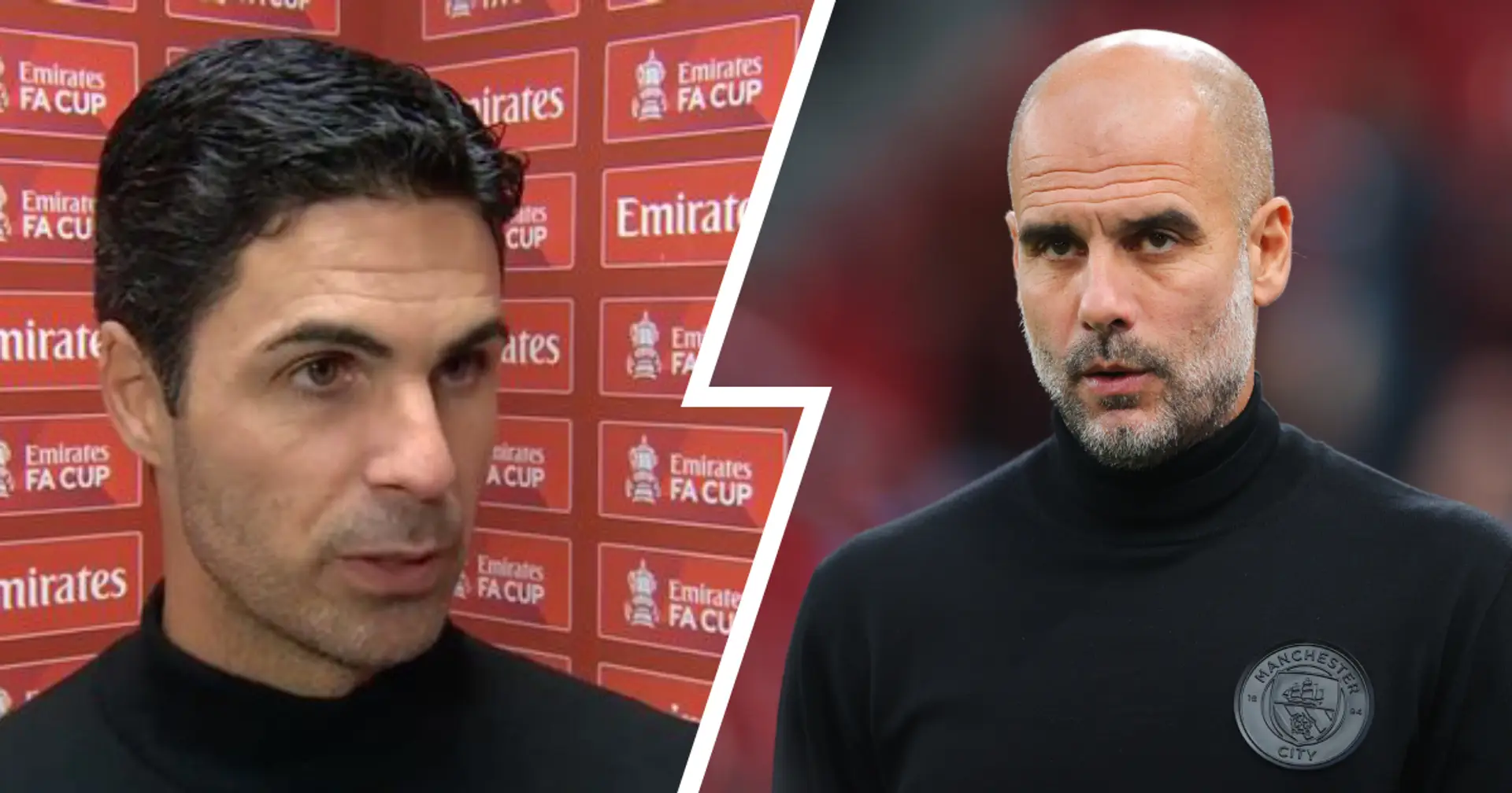 'We know each other really well': Mikel Arteta reacts to FA Cup draw against Man City