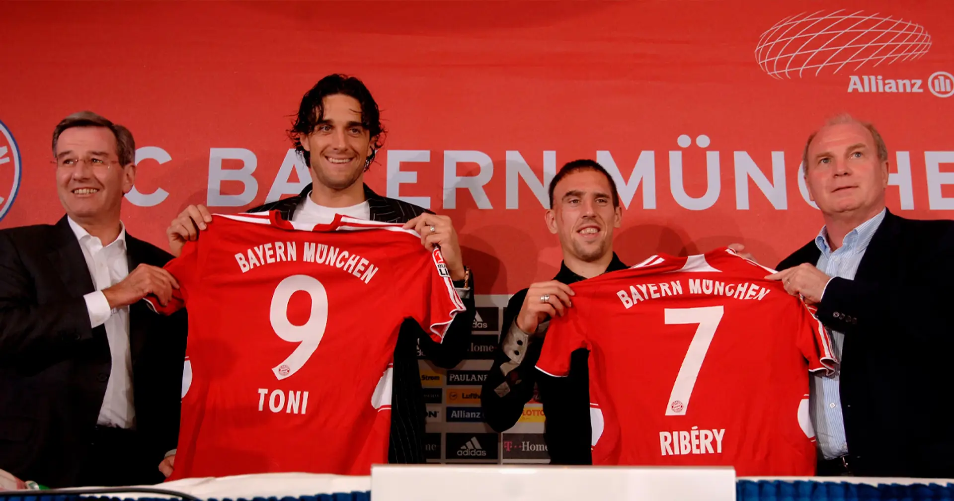 41 Mio. Euro für Ribery und Toni: Vor 16 Jahren schrieb Bayern Geschichte mit 2 Transfers