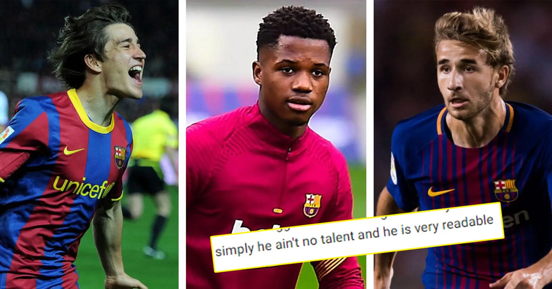'He ain't no talent': Fan predicts Fati will flop in long-term —  5 La Masia players that failed on big stage