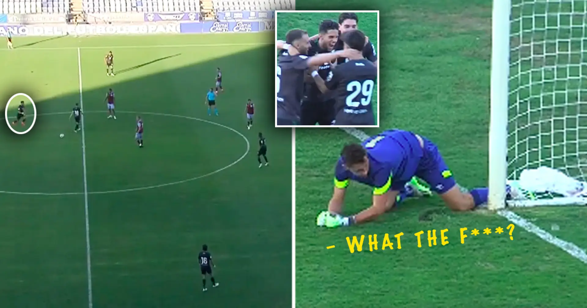 Player with 103 appearances for Barca scores crazy goal from his own half